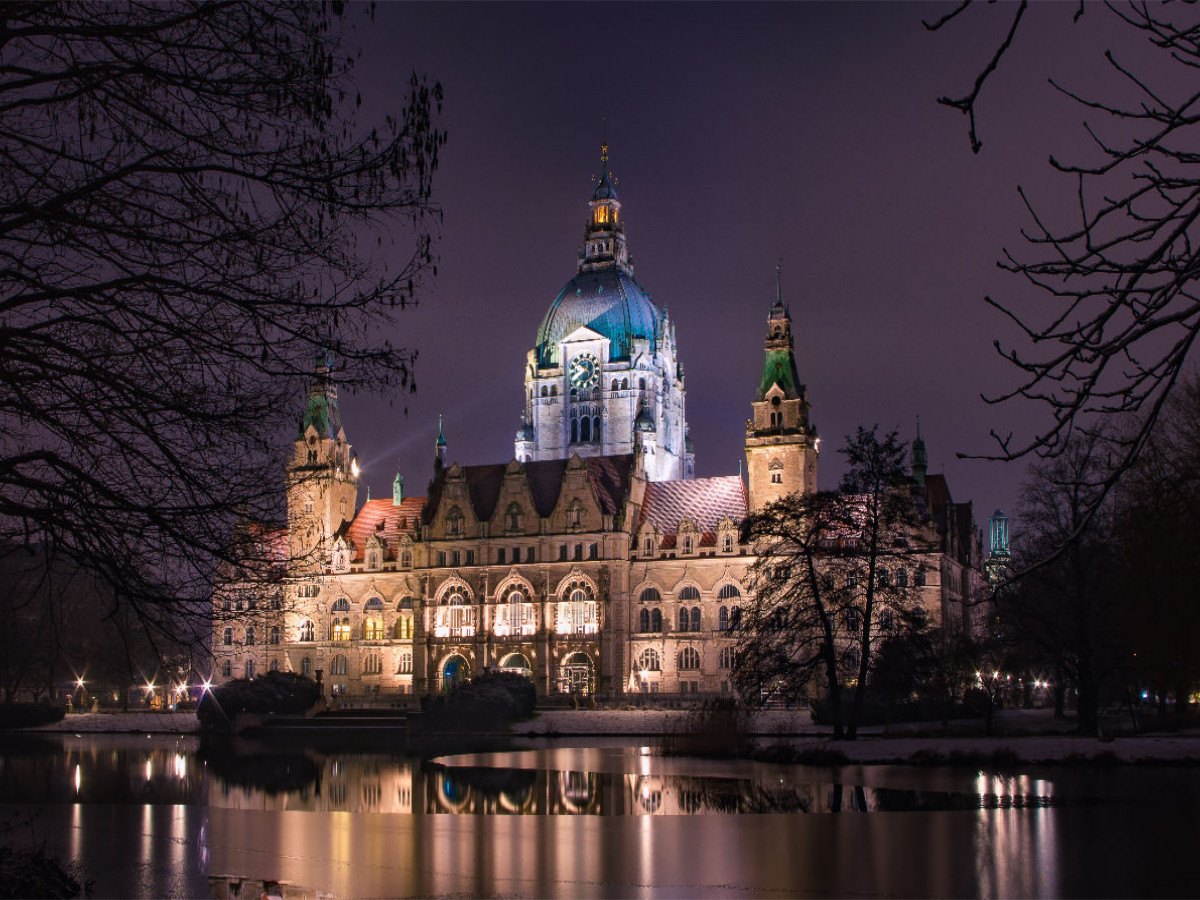 Ein Motiv aus dem Kalender Hannover by Night