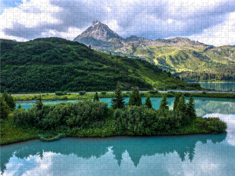 Blick auf den Zeinissee