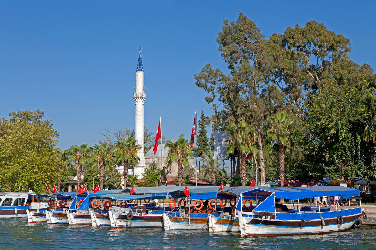 Moschee in Dalyan, Dalyan-Delta