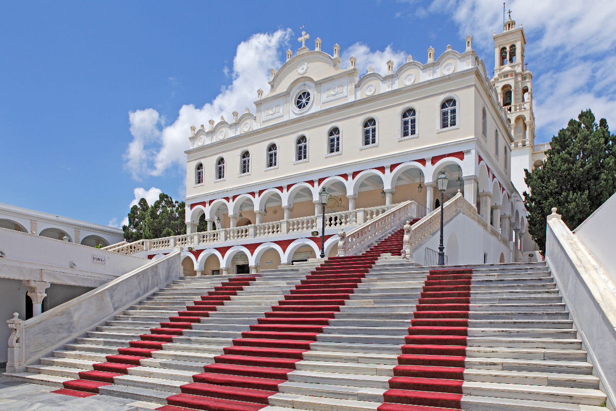 Kirche Panagia Evangelistria, Tinos-Stadt, Insel Tinos