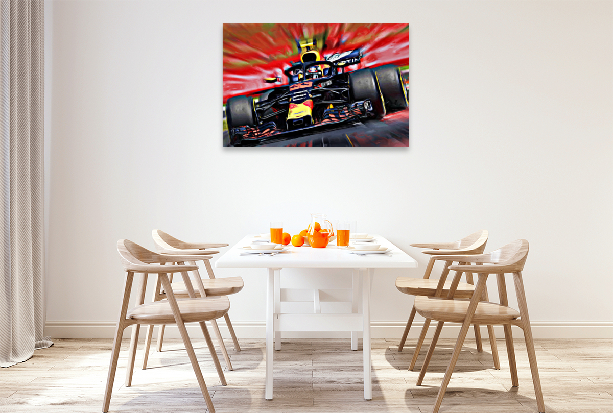 Der Niederländer Max Verstappen bewegt sich fahrerisch auf dem hohen Niveau des Rekordweltmeisters Lewis Hamilton.