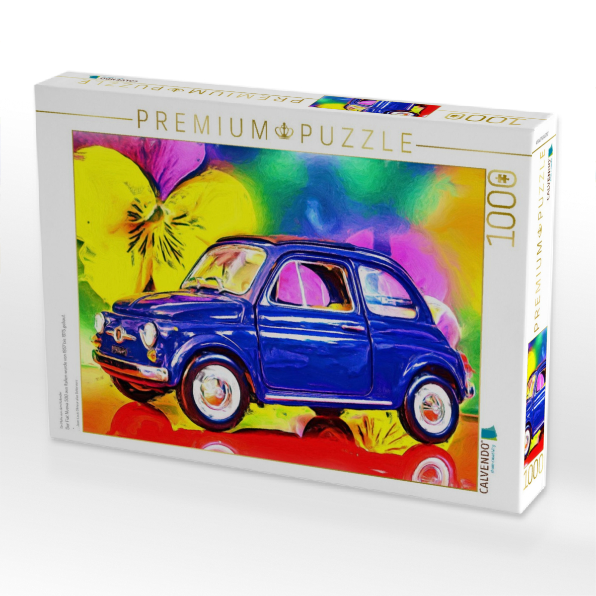 Der Fiat Nuova 500 aus Italien wurde von 1957 bis 1975 gebaut.