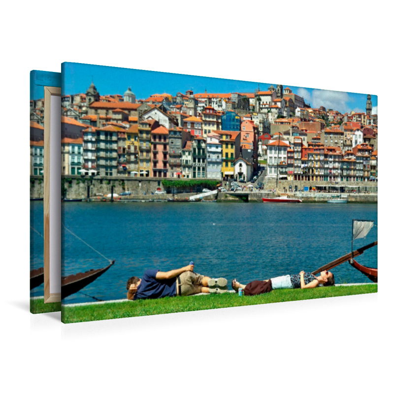 Porto Panorama mit Douroufer