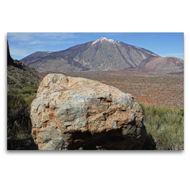 phonolithischer Basalt vor dem 'Pico del Teide'