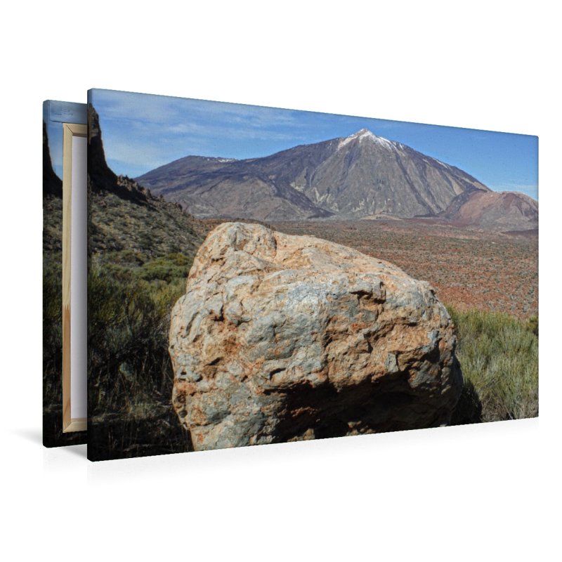 phonolithischer Basalt vor dem 'Pico del Teide'