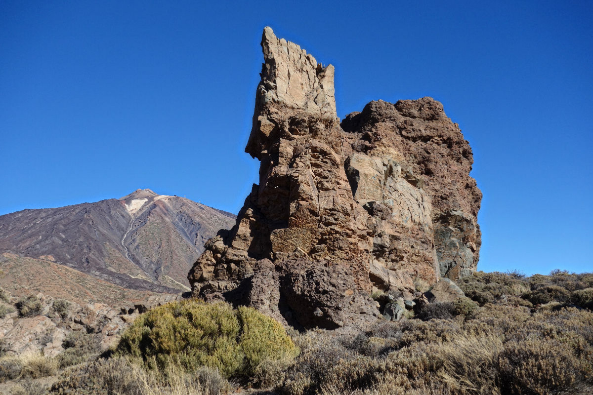 'Roques de García' vor dem 'Pico del Teide'