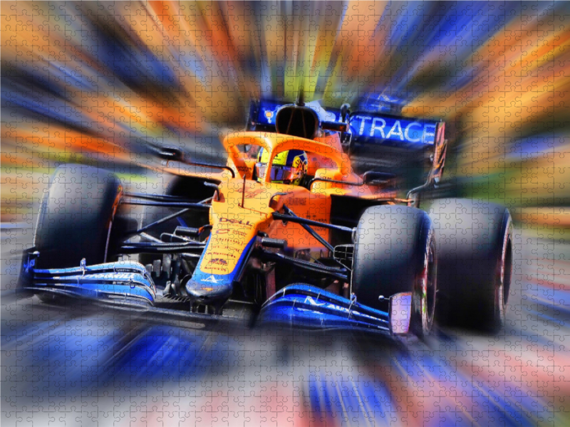 Lando Norris ist Brite und startet für das Team McLaren. Er bleibt seinem Team auch in den nächsten Jahren treu.