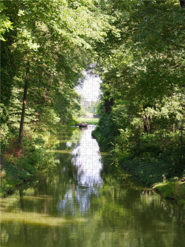 Im Wörlitzer Park, Venustempel im Hintergrund