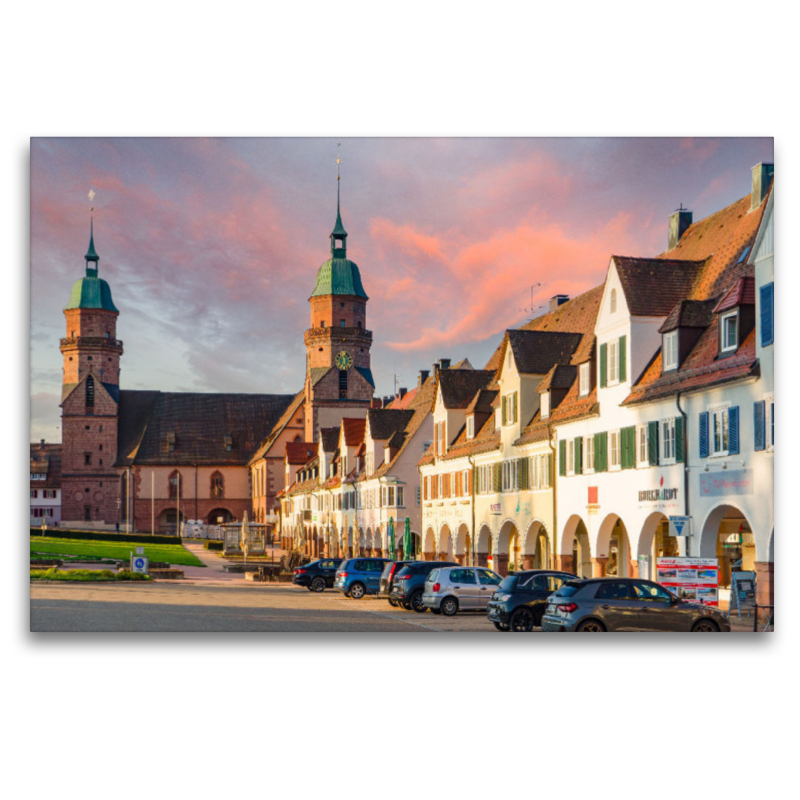 Blick über den Marktplatz zur Stadtkirche