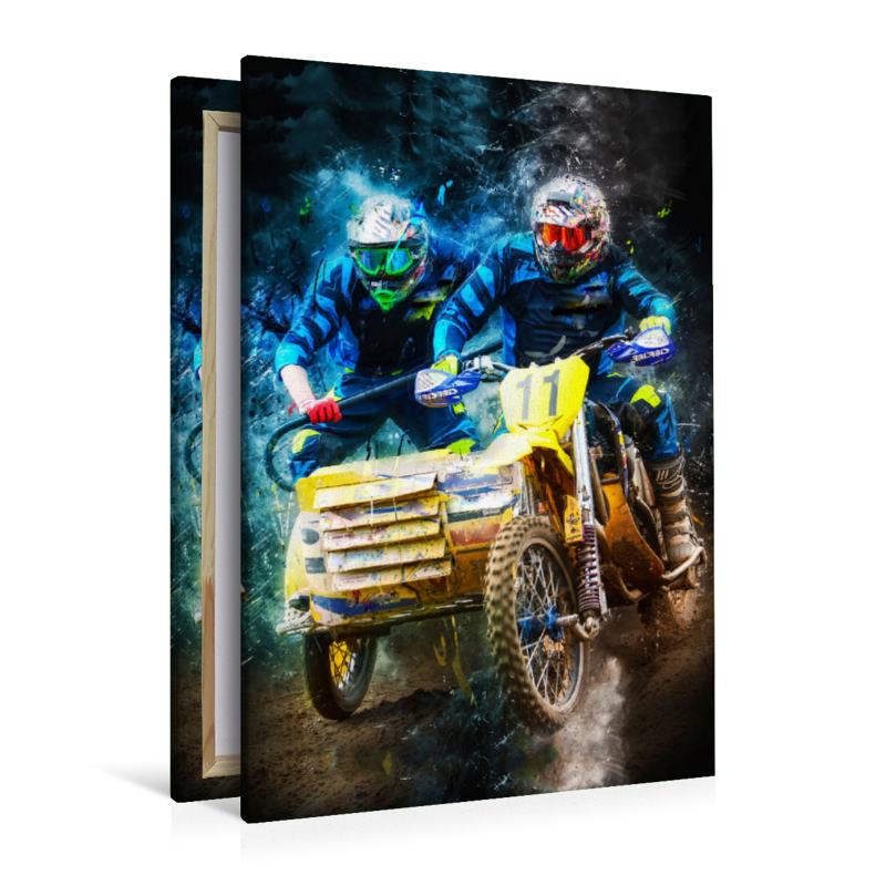 Ein Motiv aus dem Kalender Motocross Seitenwagen - einfach cool