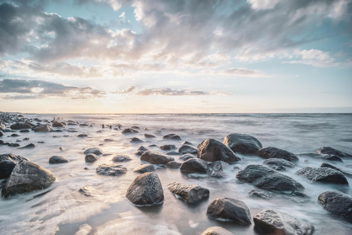 Eisblau - Ostsee bei Heiligendamm