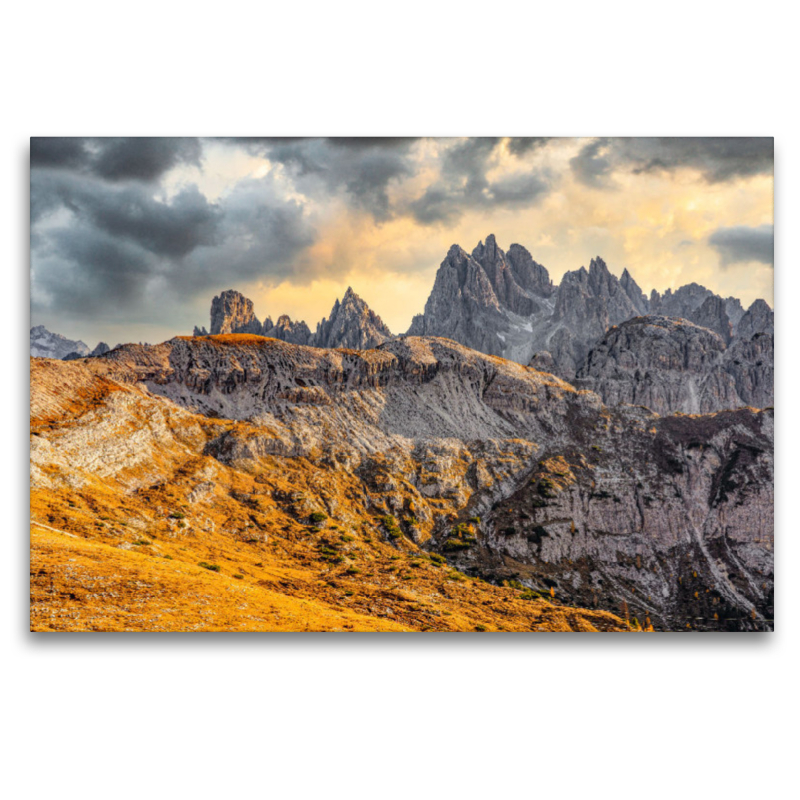 Ein Motiv aus dem Kalender Bergwanderung Dolomiten rund um die Drei Zinnen