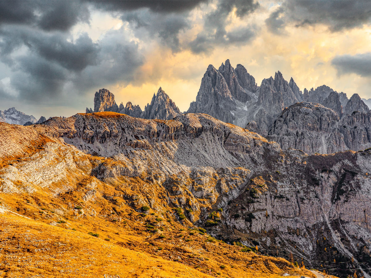 Ein Motiv aus dem Kalender Bergwanderung Dolomiten rund um die Drei Zinnen