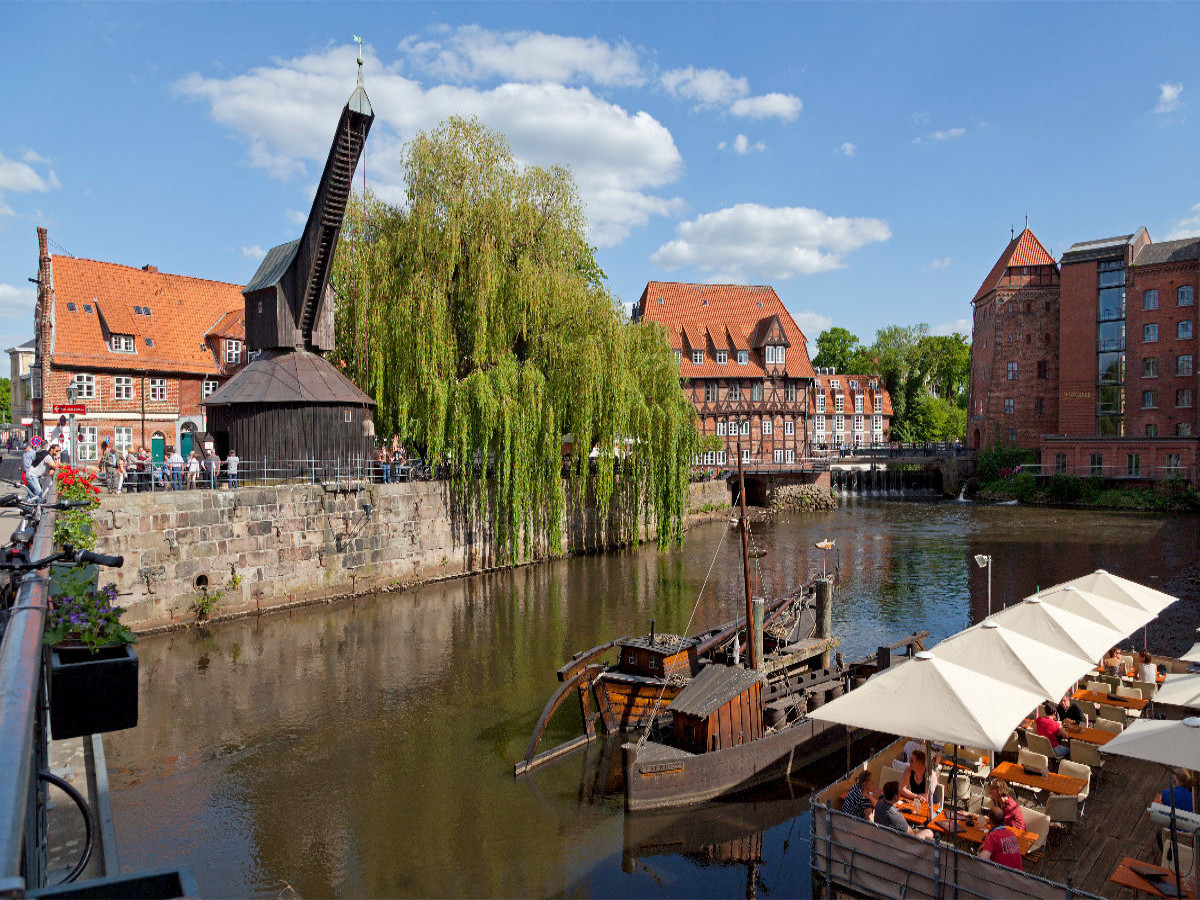 Alter Kran, Lüner Mühle, Alter Hafen