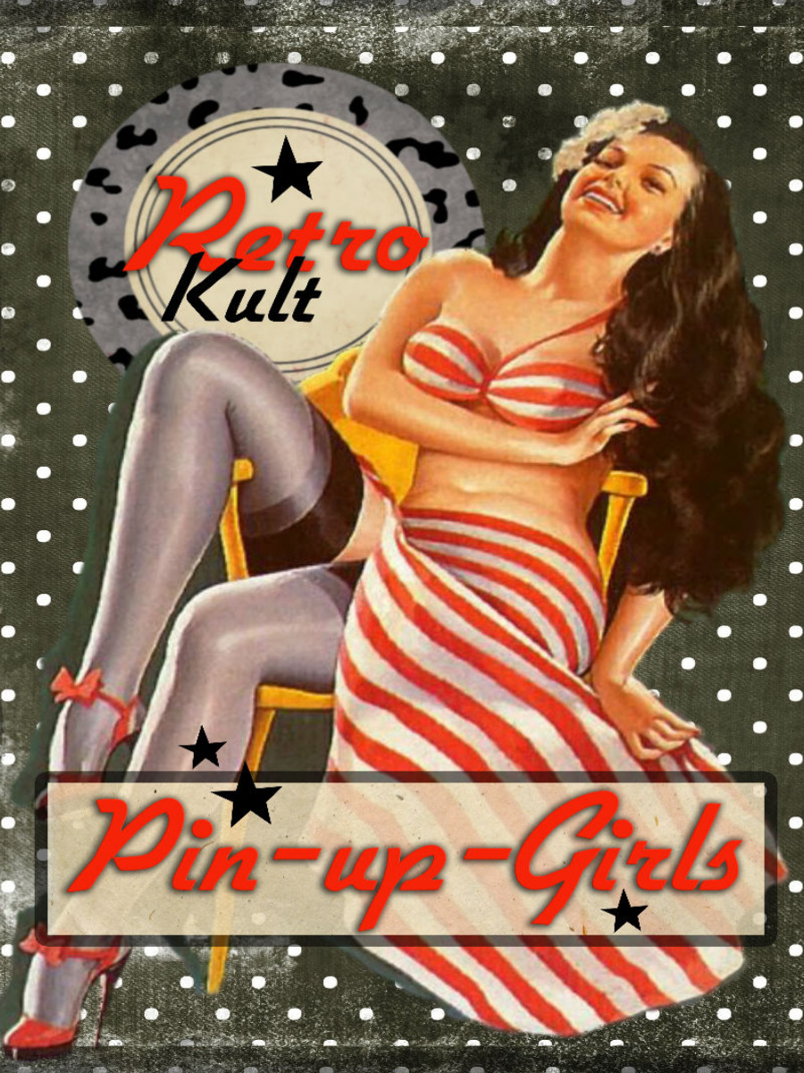 Ein Motiv aus dem Kalender Retro Kult Pin-up-Girls