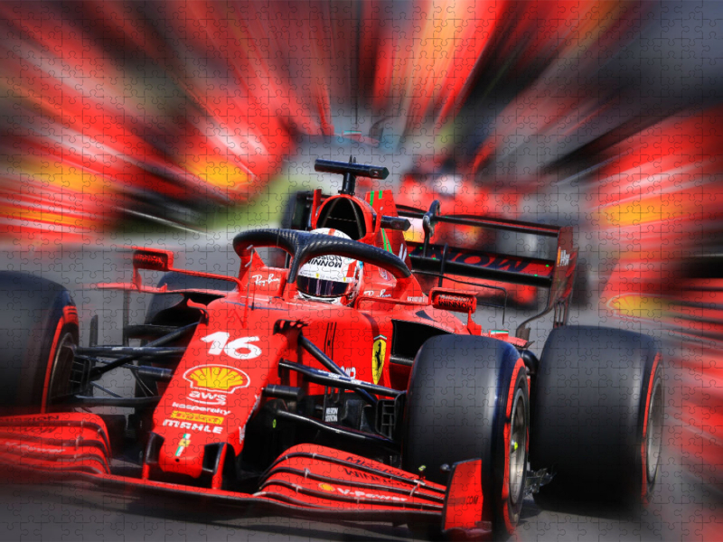 Charles Leclerc aus Monaco ist erst der dritte Monegasse in der Formel 1 und startet seit 2019 für die Scuderia Ferrari.