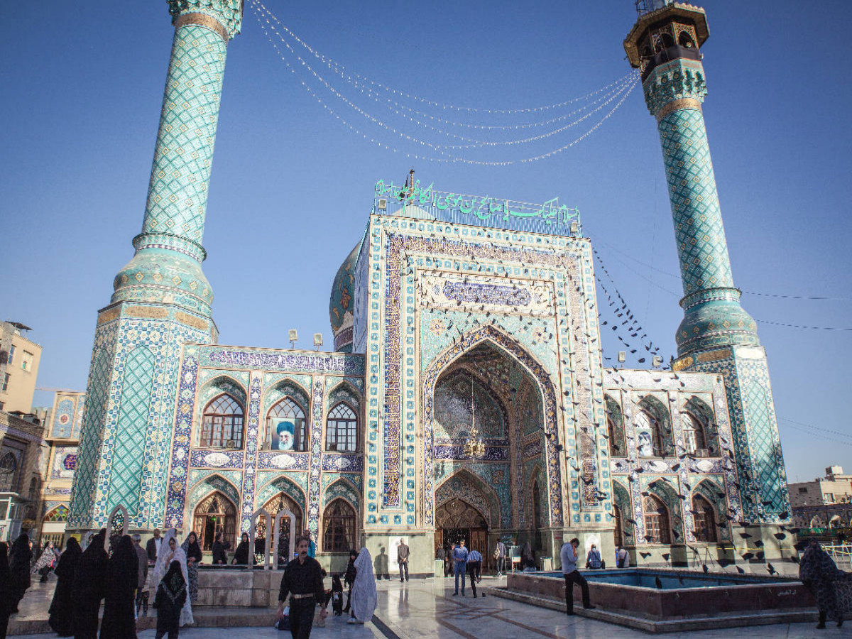 Die Moschee von Tadschrisch - Teheran