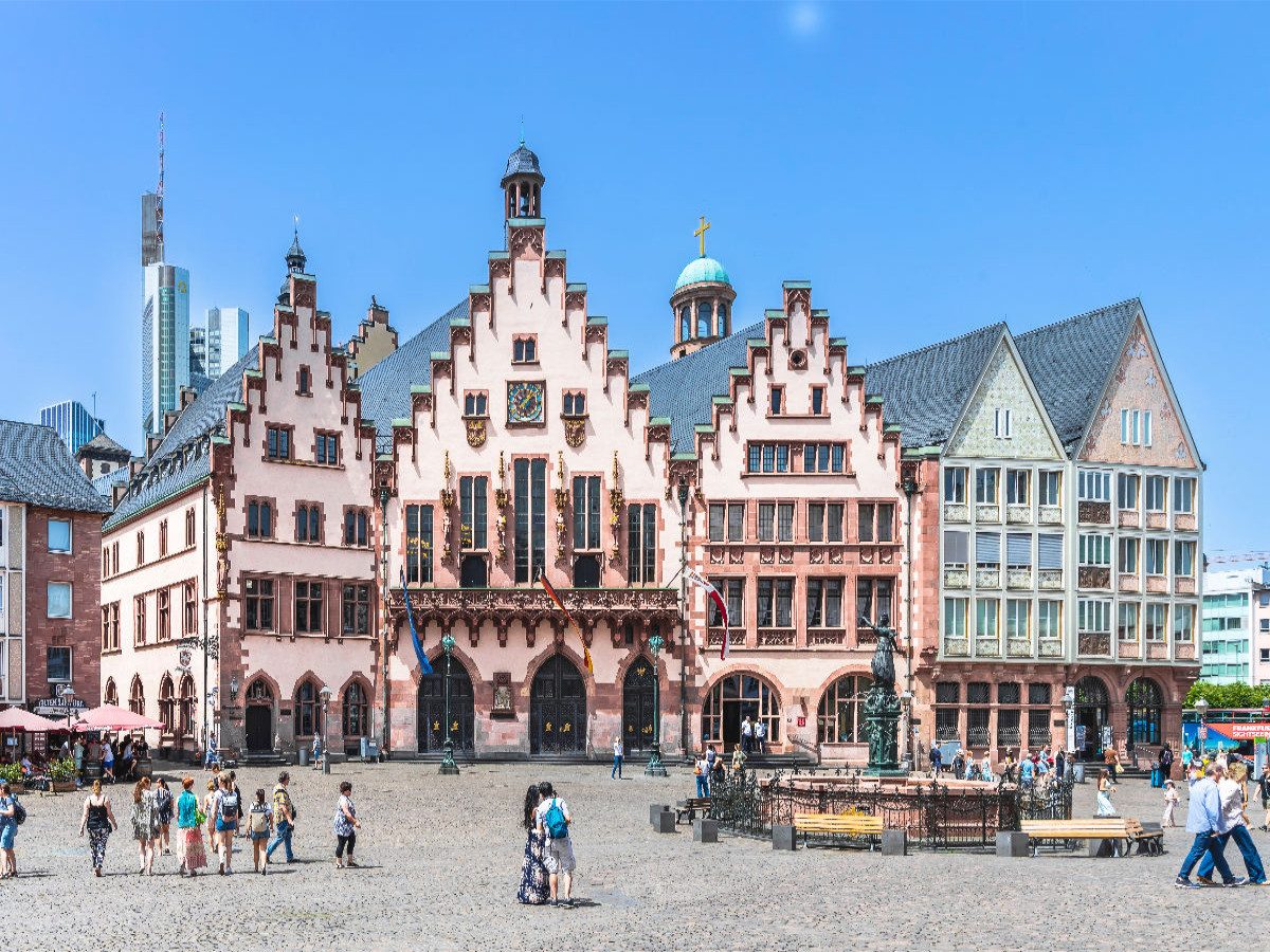 Ein Motiv aus dem Kalender Frankfurt - Wolkenkratzer und Tradition