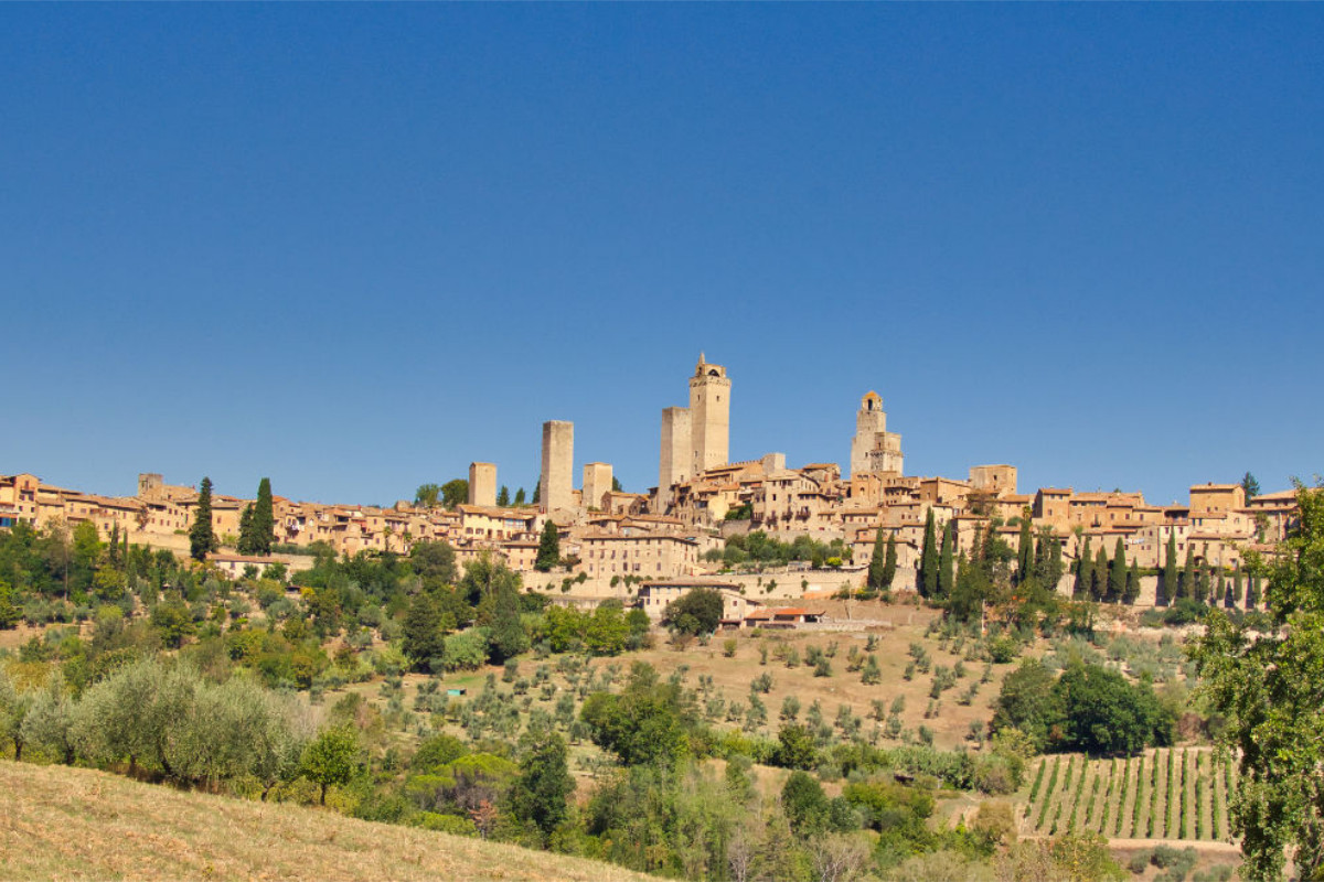 Ein Motiv aus dem Kalender Impressionen aus San Gimignano