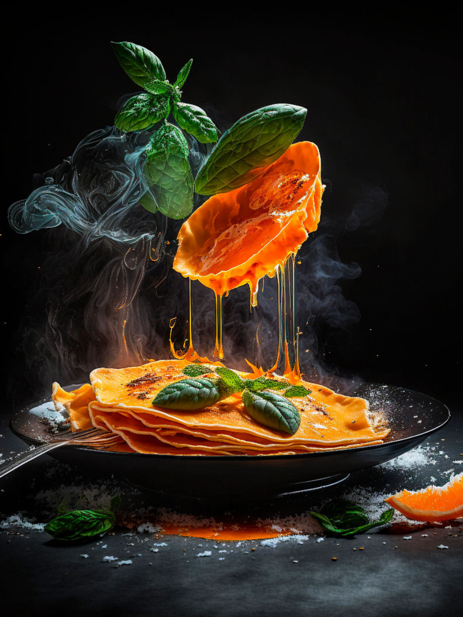 Crepe Suzette mit Orangen