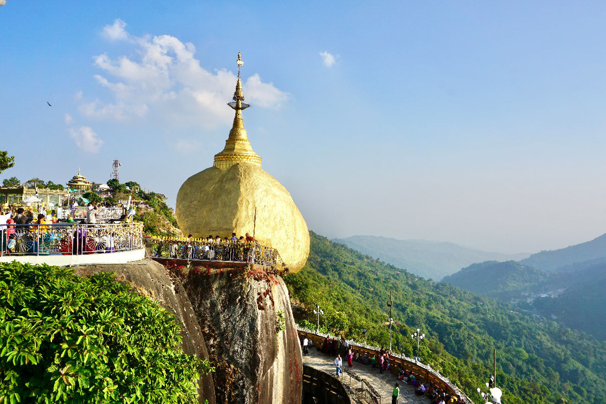 Goldener Fels, Myanmar