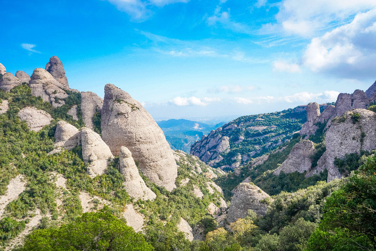 Auf dem Weg zum Gipfel des Sant Jeroni