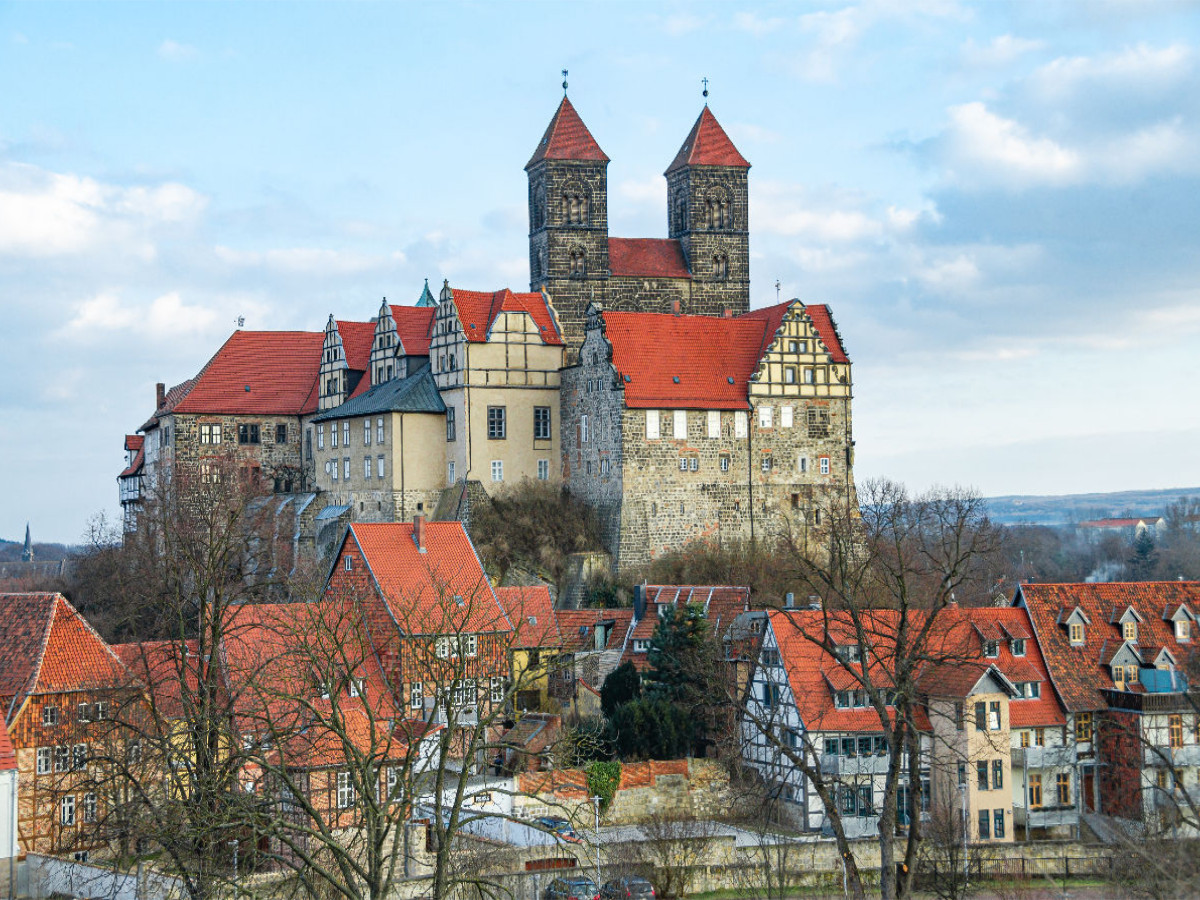 Ein Motiv aus dem Kalender Altstadt Quedlinburg