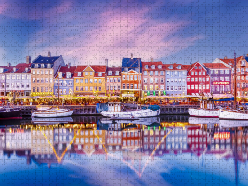 Nyhavn am Abend