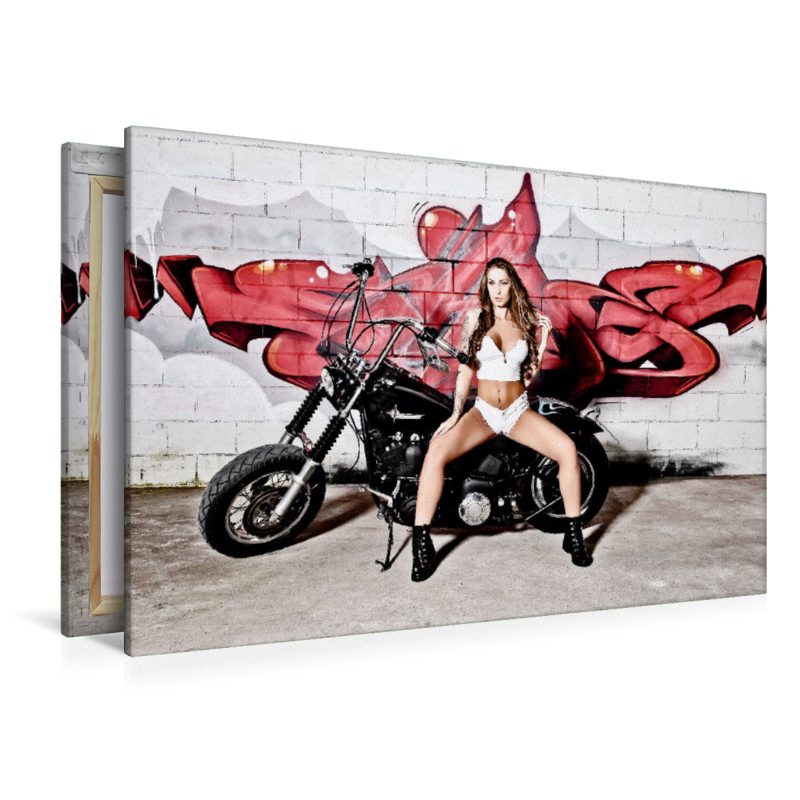 Evo Softail FXST Night Train mit Lia_Juwel_Official