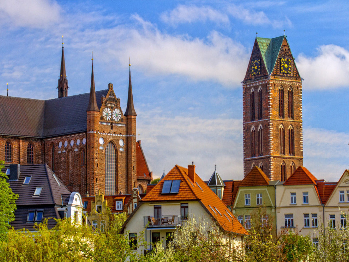 Wismars Stadtkirchen St. Georgen und St. Marien