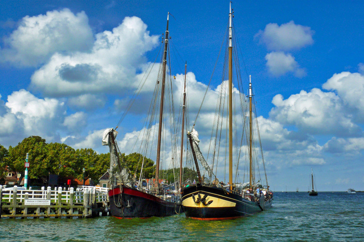 Traditionssegler in Edam