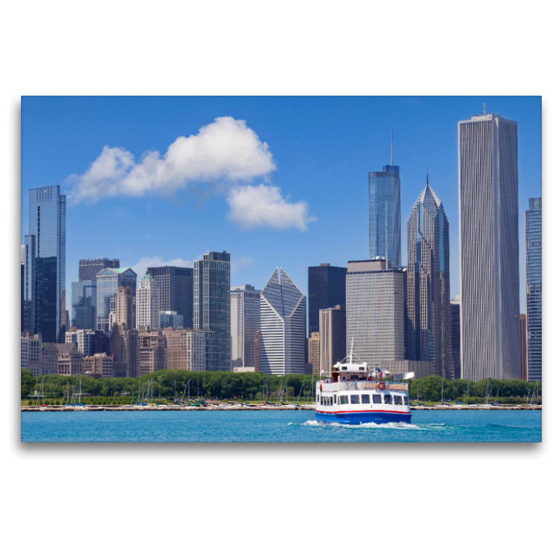 Skyline und Michigansee, Chicago