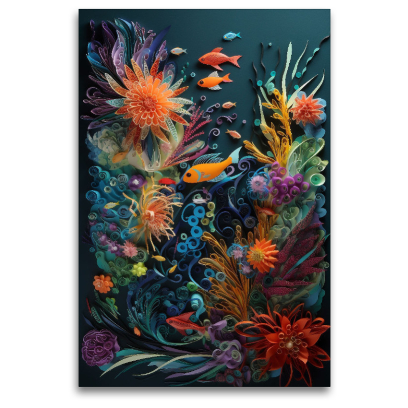 Buntes Aquarium