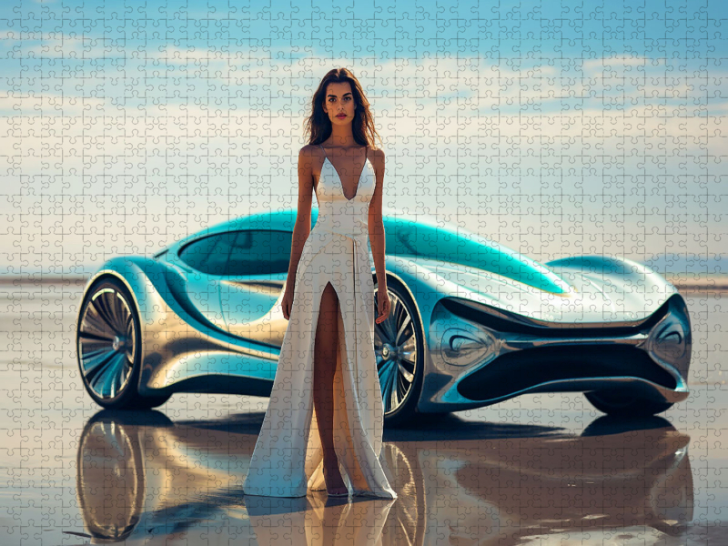 Hypermodernes Concept Design Auto