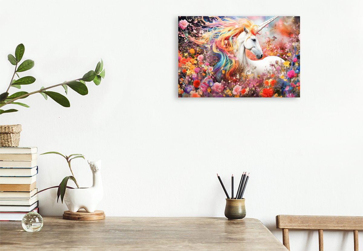 Ein Motiv aus dem Kalender Einhorn und coole Sprüche