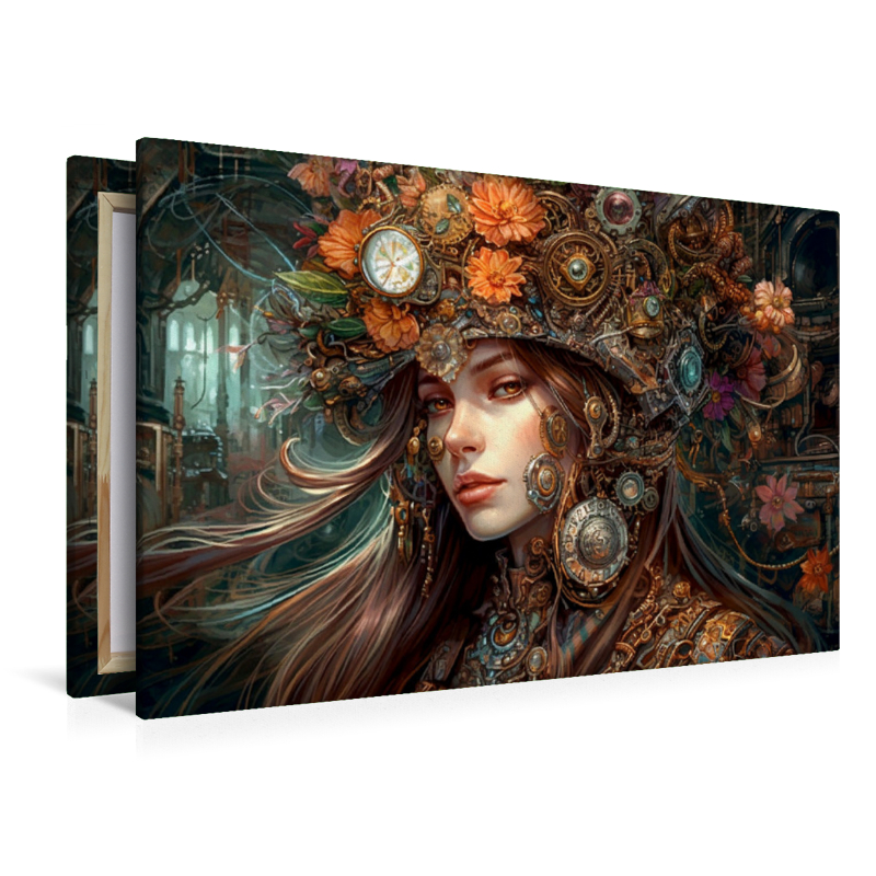 Ein Motiv aus dem Kalender Floraler Steampunk