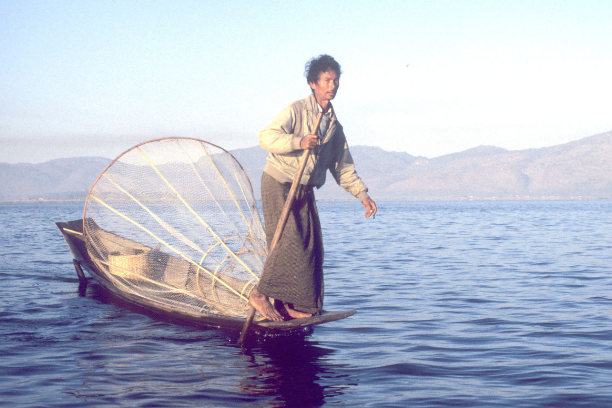 Fischer am Inle Lake