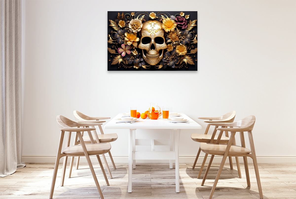 Gold Skull