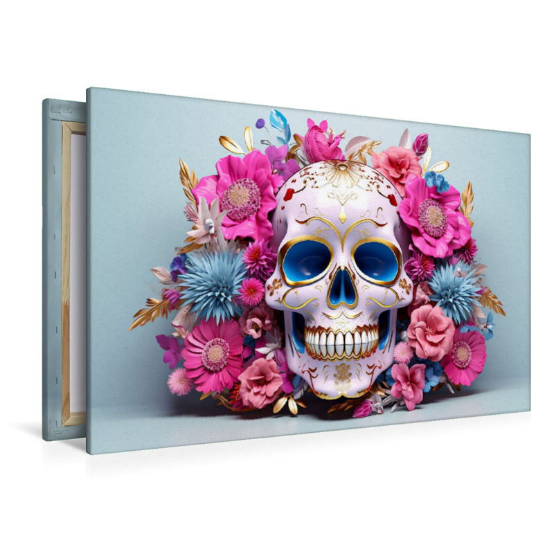 Ein Motiv aus dem Kalender Skull Flower - Totenkopf ART