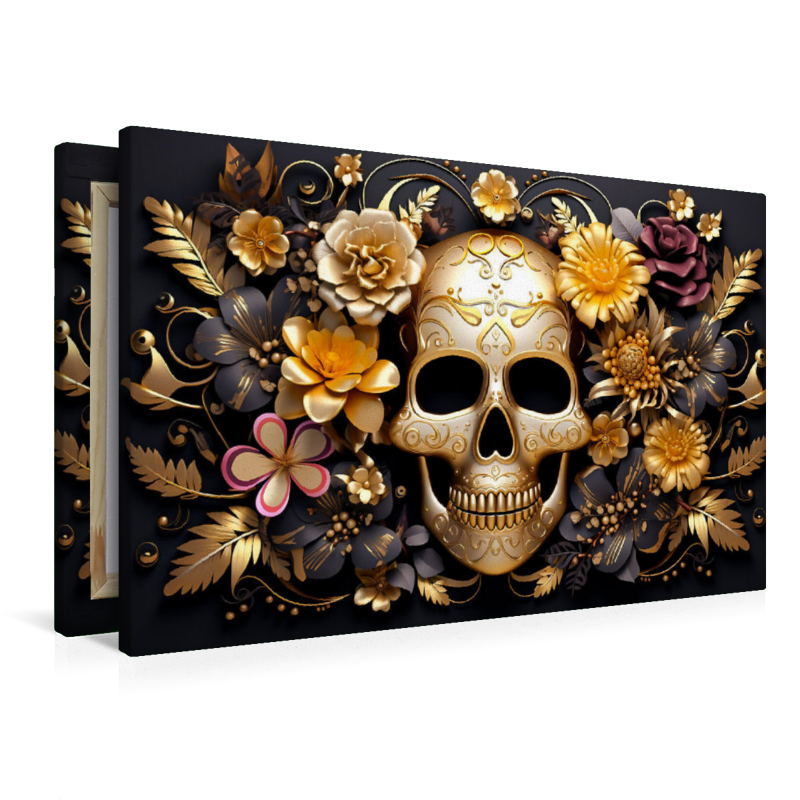 Gold Skull