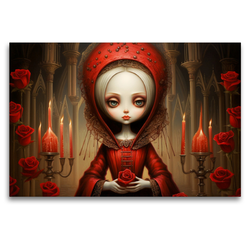 Gothic Queen Surrealistische Illustrationen