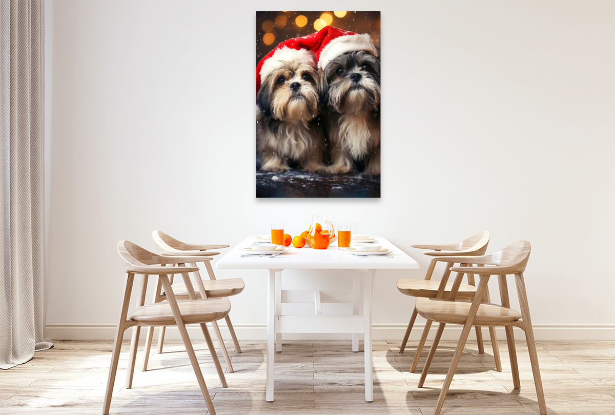 Shih Tzu, wann kommt endlich der Weihnachtsmann