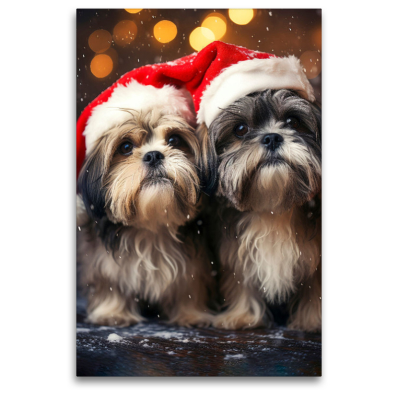 Shih Tzu, wann kommt endlich der Weihnachtsmann