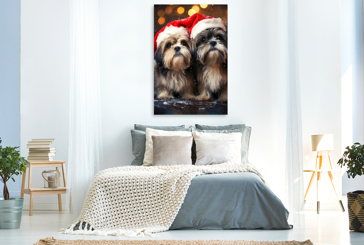 Shih Tzu, wann kommt endlich der Weihnachtsmann