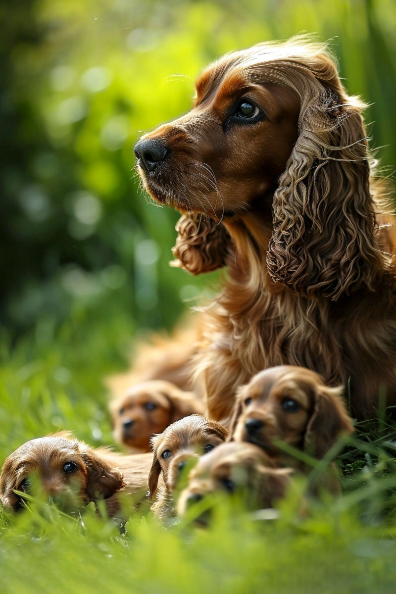 Cocker Spaniel, Familienglück