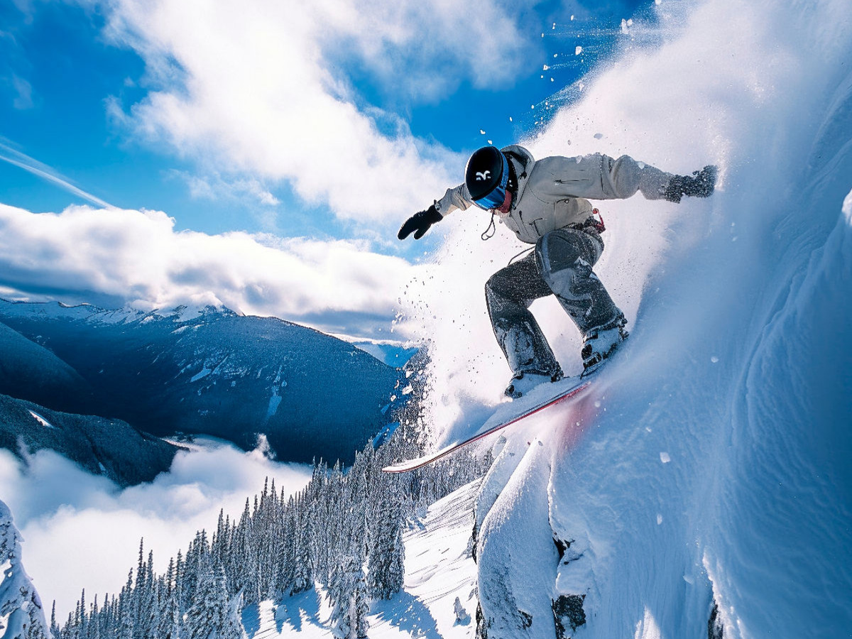 Snowboarden, Freeride