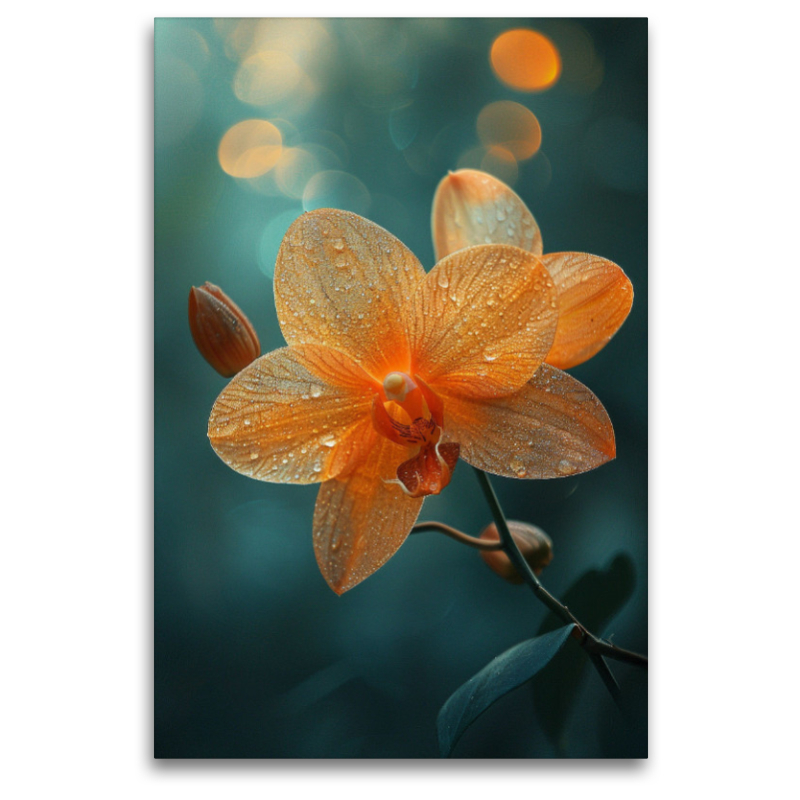 Phalaenopsis in orange - Orchideen Blüte