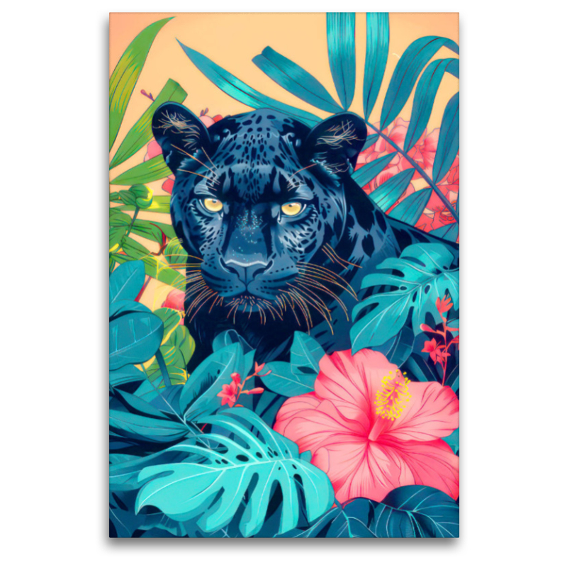 Animaux de la jungle Pop-Art