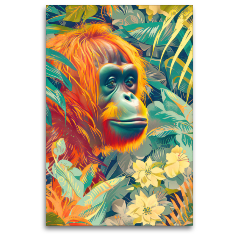 Animaux de la jungle Pop-Art