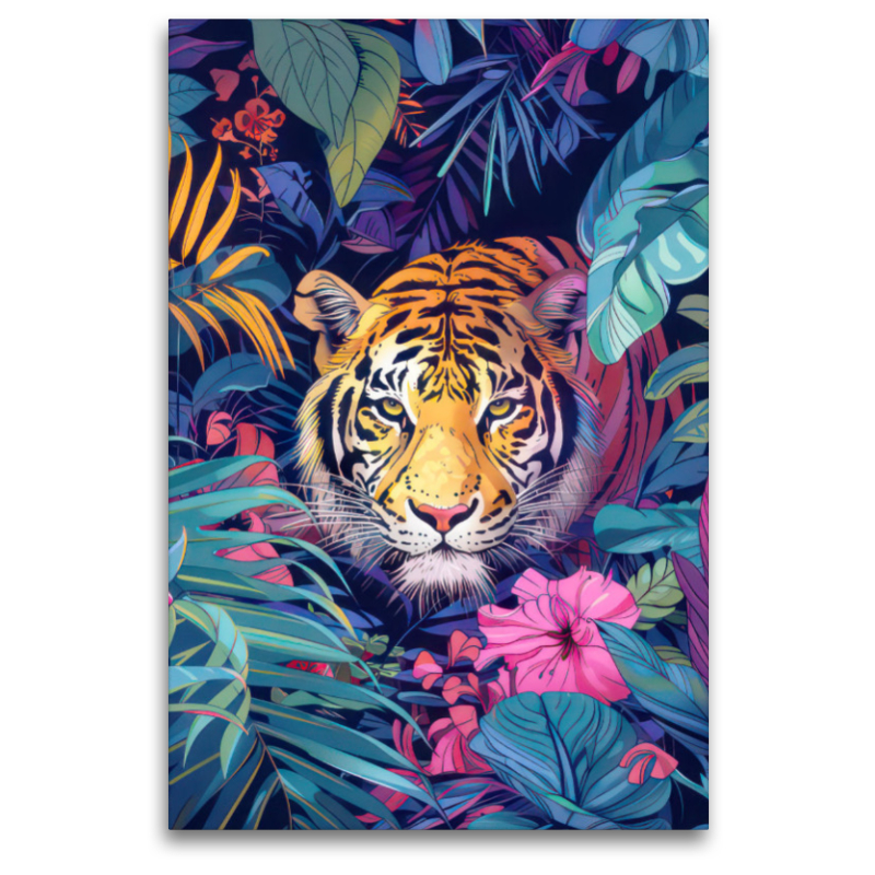 Jungle Animals Pop Art